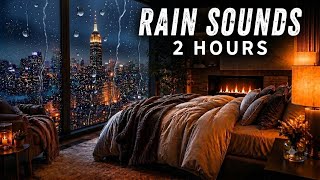 Heavy Rain Against the Glass: Sleep in Seconds 🌙