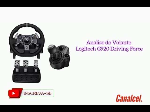 Volante Logitech G923 Com Pedal + Câmbio Driving Force Shift