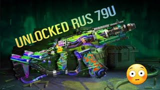 NEON PAINT draw Codm - UNLOCKING RUS-79U Custom Job and David Mason BANDIT