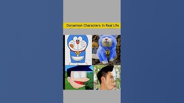 Doraemon Characters in Real Life#shinchan trending viral videotamil 2025#shinchantamilvideo #shorts