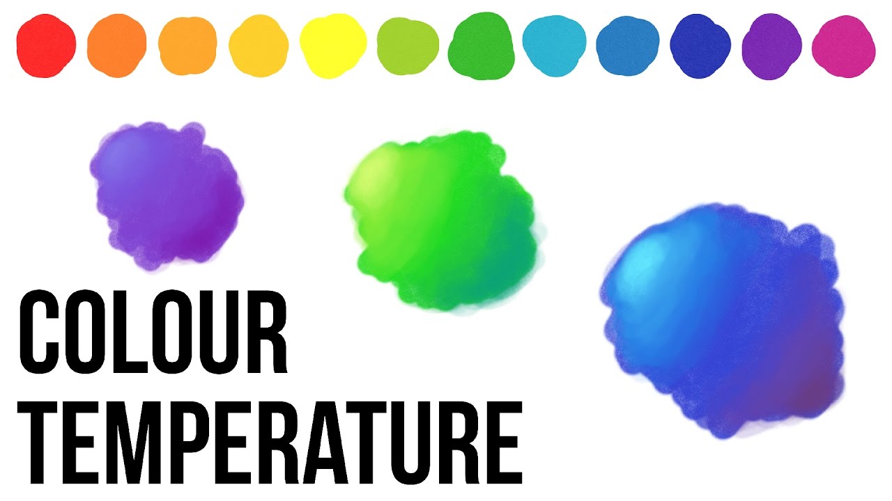 Colour Temperature Tutorial - Colour Theory - YouTube