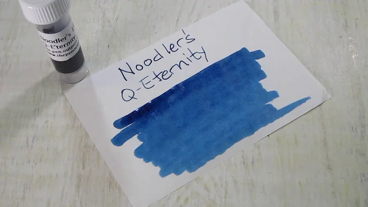 Noodler's Q-E'ternity writing sample