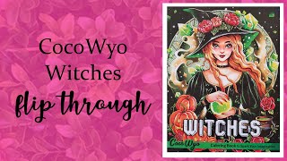 Witches by CocoWyo | Flip Through | Adult Coloring