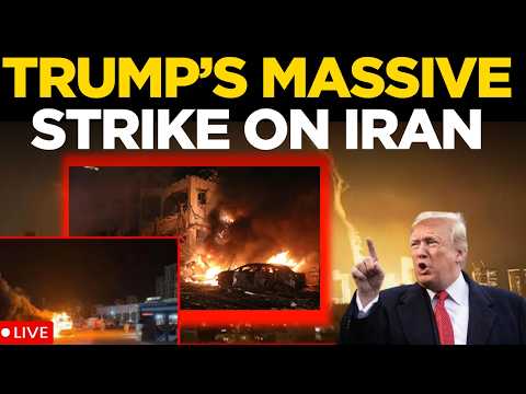 TRUMP IRAN WAR LIVE U.S Air Raids Hit Strategic Targets In Middle East Donald Trump News