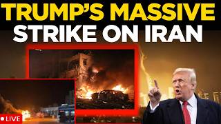 TRUMP IRAN WAR LIVE | U.S. Air Raids Hit Strategic Targets In Middle East | Donald Trump News
