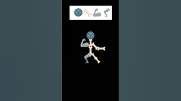 make a character with your last 4 emojis🌚🦴🦾🦿