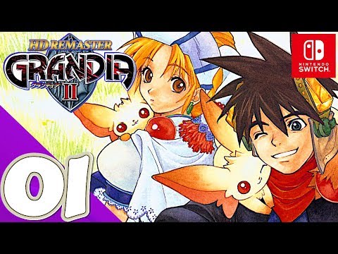 Video: Grandia I Un II Remasters Ierodas Nintendo Switch