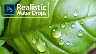 How to Make Water Drop Effect on Leaf in Photoshop | Photoshop Water Drop Effect | Photoshop Effect screenshot 5