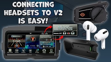 How to connect Sena, Cardo or other headsets to the Soundstream Reserve V2 Radio easily & correctly!