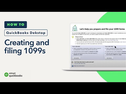 How to create and file 1099s in QuickBooks Desktop