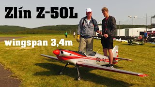 Zlin Z-50L Giant Scale Rc Airplane 4K Mega Cup 2023