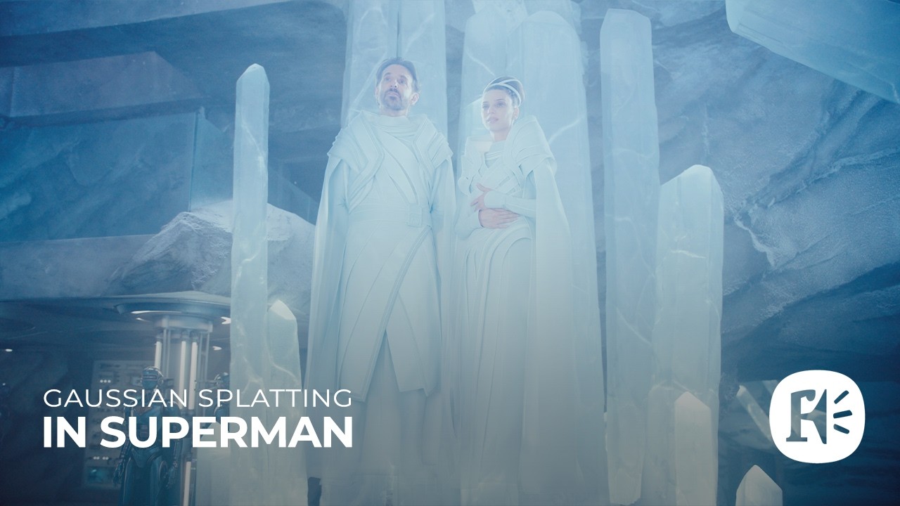 Gaussian Splatting in Superman | Framestore