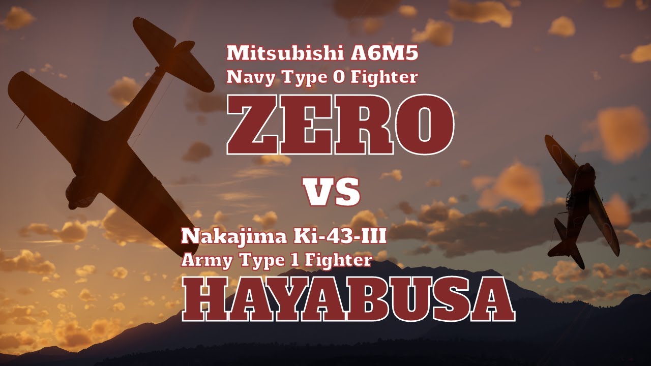 War Thunder Sim VR - ZERO vs HAYABUSA ft. Abovetheclouds83 - YouTube