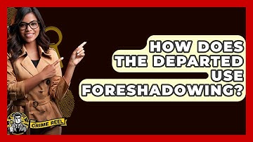 How Does The Departed Use Foreshadowing? - The Crime Reel