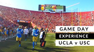 UCLA Vs USC (Biggest Rivalry in College Football 2019)Game Day EXPERIENCE- Players Perspective