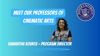 Program Director and Prof. Samantha Kountz by Keiser University Flagship, Cinematic Arts 14 views 5 months ago 1 minute, 52 seconds