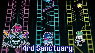4rd Sanctuary - Layout // Geometry Dash + Deltarune