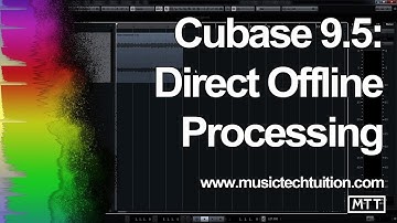 Cubase 9.5: Direct Offline Processing