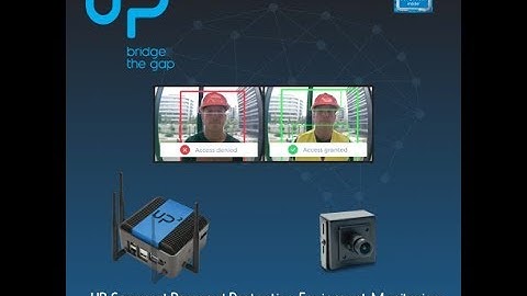 UP AI Core X ( Myriad X) demo in IOTSWC powered by Cortexica