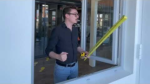 Comment prendre des cotes pour remplacer une fenêtre ?