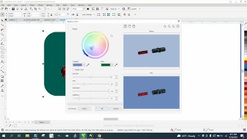 Corel Draw Tips & Tricks Change the color of your drawing that is not a Vector File Part 3