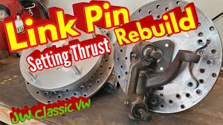 Rebuild Link Pin Front End! King Pin Ream! Set Thrust! 1956 Ragtop! Volkswagen BUG | JW Classic VW