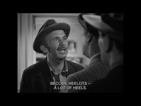 Walter Brennan speech in Meet John Doe (The Heelots)