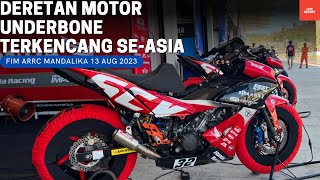 Deretan Underbone Ganas Asia Road Racing Championship (ARRC) 2023