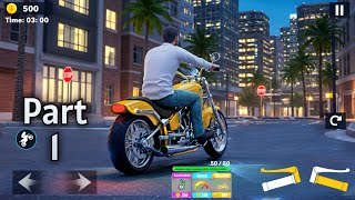 🏍 City Bike : Moto Race Games Walkthrough Part 1 | Mobile Gameplay (Android/iOS) screenshot 3