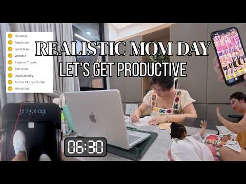Come With Me: My Realistic Productive Day as a First Time Mom