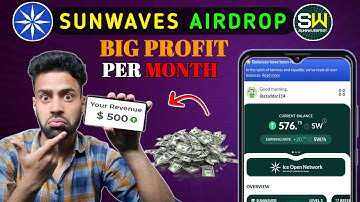 Sunwaves Mining App | Ice Network | Sunwaves Token Mining App | Ice Network New Project | Airdrop