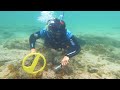 Metal Detecting WATER for Expensive Jewls Found Under ROCKS (One Wheel Pint)