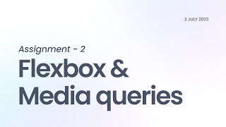 Famous #4 | Assignment - 2 | Flexbox & Media queries Profile
