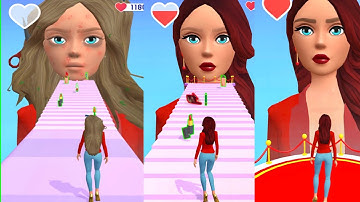 Max Levels in - Beauty Walk 3D 🧑‍🌾🌞Games New Update All Hack 👹🛑Levels 12-14 Android, iOS