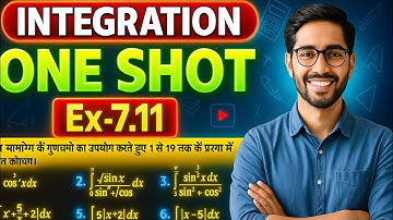 One Shot Ex 7.11 Class12 Chapter  N  Class  12 One Shot Ex 711 Math Ex 7.11 Class 12 in  One Shot
