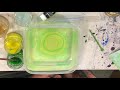 How to do Marbling basics acrylics on water 2 of 3