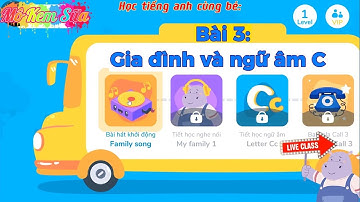 Học tiếng anh online với BABILALA - Bài 3 (Learn English 🌎 Lesson 3: FAMILY Song 🌹 Letter C)