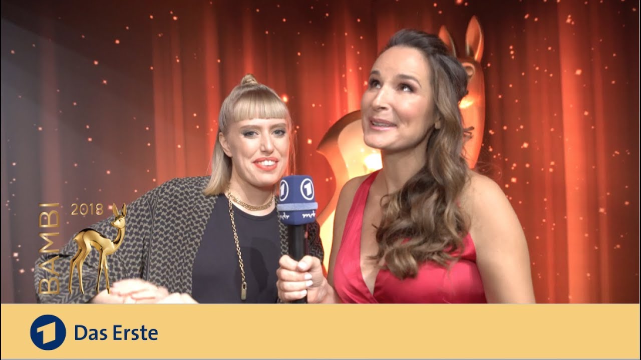 Lea freut sich über Ihre Nominierung beim Bambi. | Bambi 2018 | ARD tv kanalları