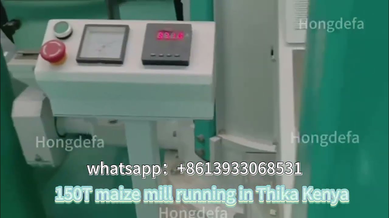 Hongdefa 150T/24H Maize Mill: Powering Large-Scale Grain Processing in Thika, Kenya