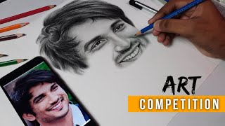 Art Competition - HELP 3 | How to shade face, Sanju Arts