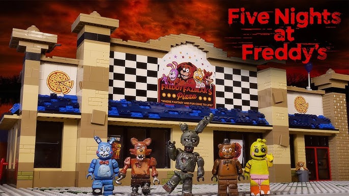 LEGO MOC Freddy Fazbear's Pizza (FNaF 1) - Modular Building by