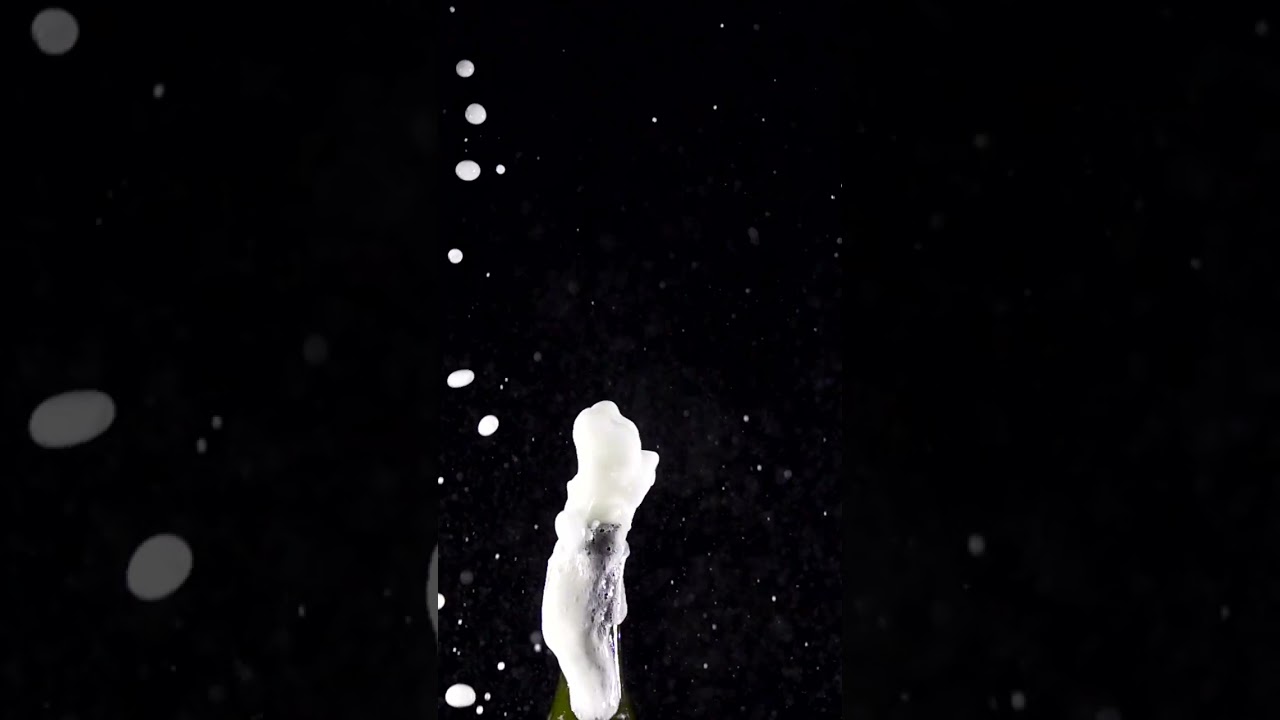 champagne explosion 1000fps 