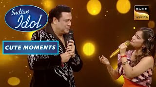 Govinda जी ने Senjuti के साथ किया एक Sweet Duet | Indian Idol Season 13 | Cute Moments