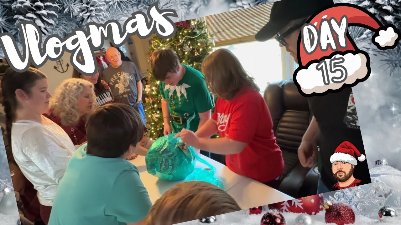 The Saran Wrap Ball Game | Vlogmas Day 15