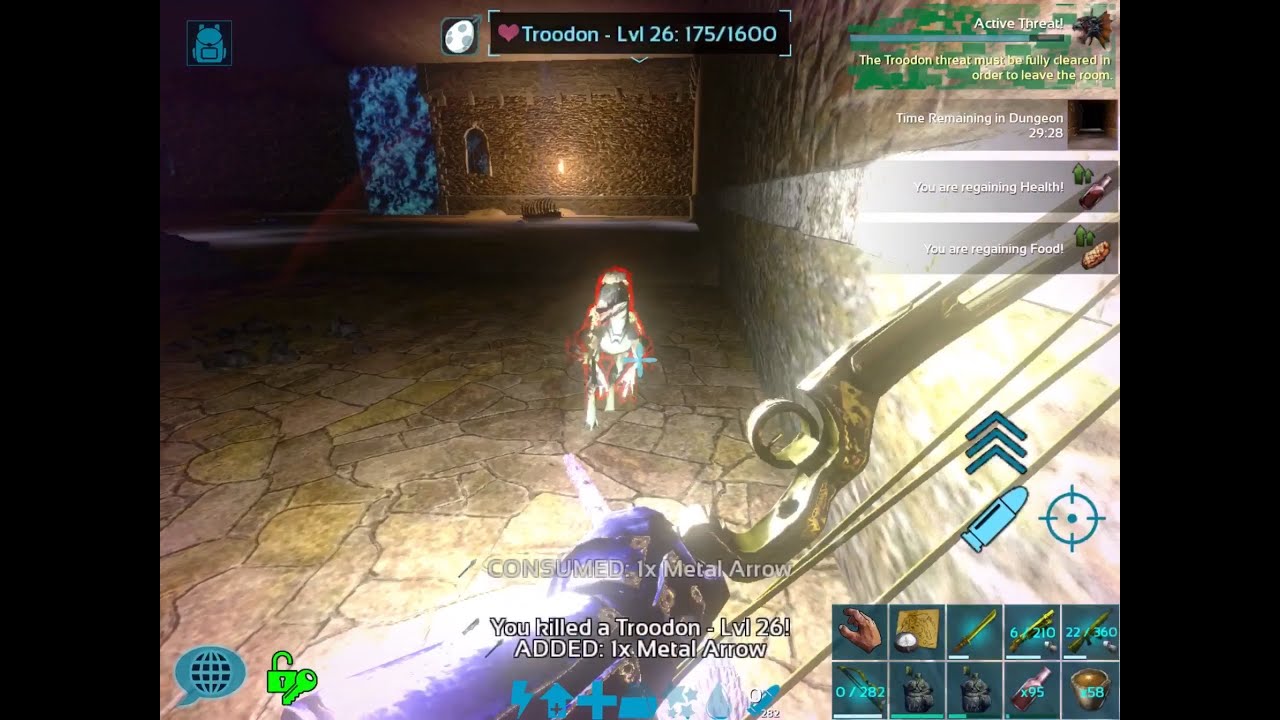 Ark Survival Evolved Mobile Season 2 Ep59 Serrated Fangs Of Knowledge Dungeon Part 2 Youtube