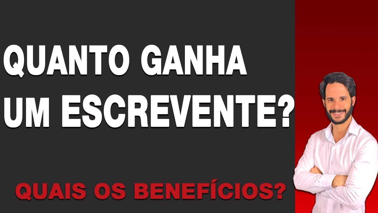 Quanto Ganha um Escrevente? Quais os Benefícios? - TJ-SP - YouTube