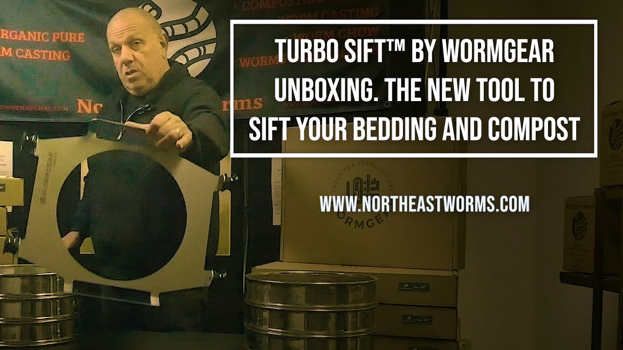 Turbo Sift™ by Wormgear UNBOXING. The new tool to sift your bedding and compost.