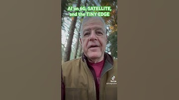 #AI on #6G, #satellite and the tiny #edge.      #mwc24 #telecom #edgecomputing