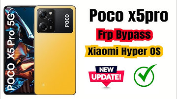 Poco x5pro 5G Frp Bypass Xiomi Hyper OS // 100% Working Method New Tricks Poco x5pro 5G Unlock 