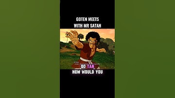 Mr Satan Meets With Goten 🤯 #crashout #mrsatan #sparkingzero #dragonball #dbz